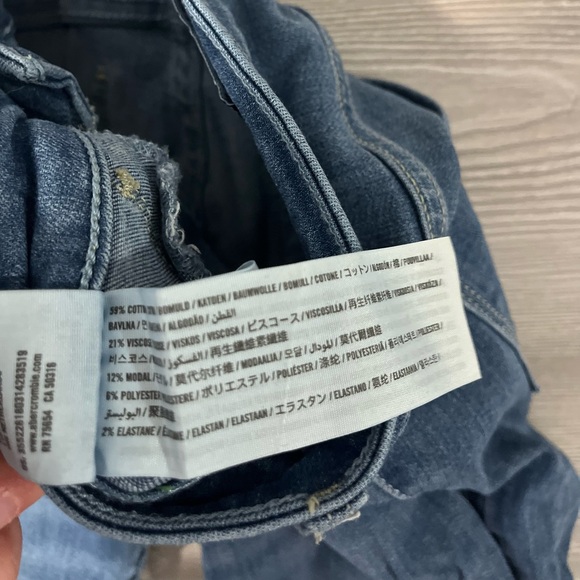 Hollister low rise jean leggings size 7 / 28 regular and long - Picture 7 of 15